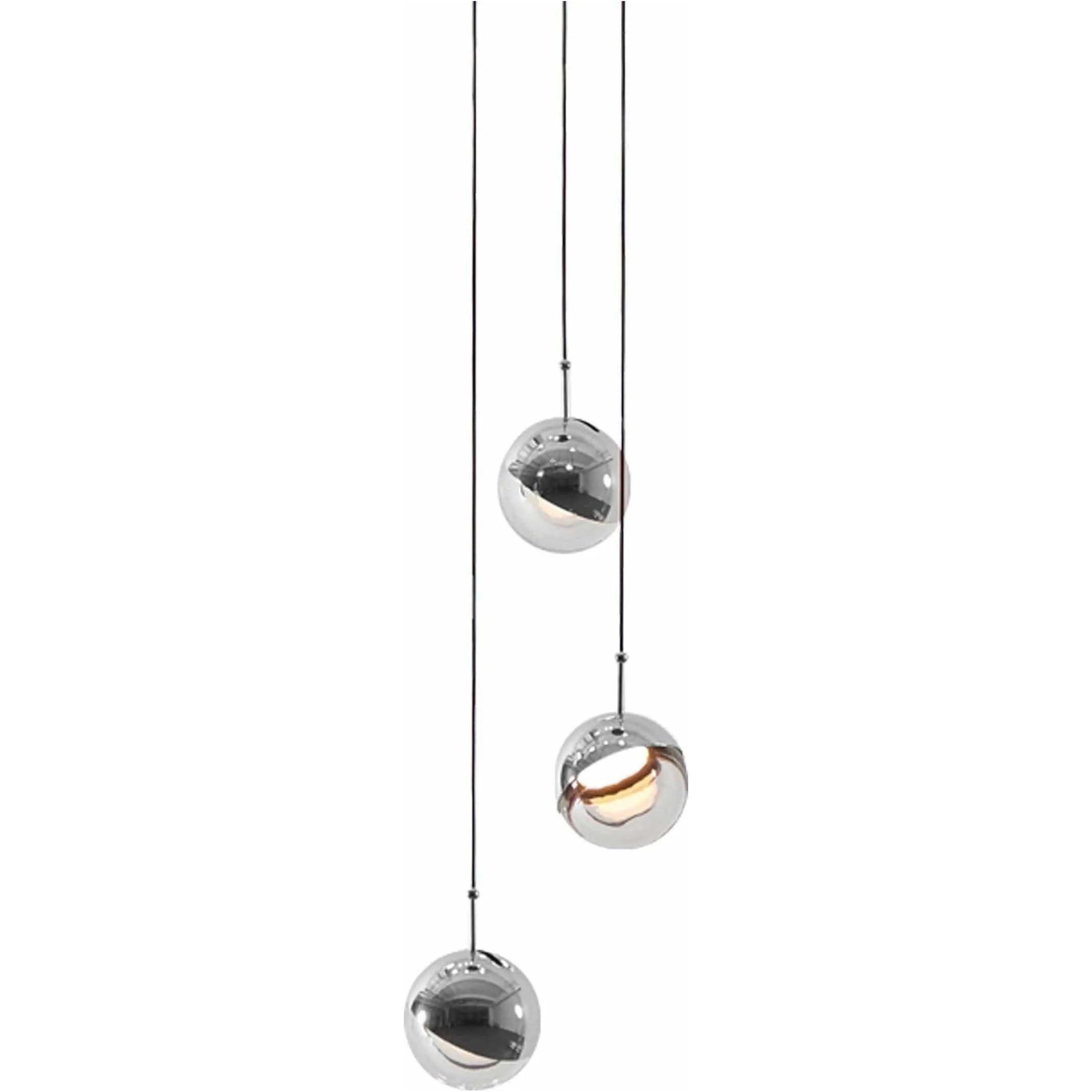 Seed Design - Dora Pendant Light 3 - SLD-1010P3-CPR - Canada Light Shop