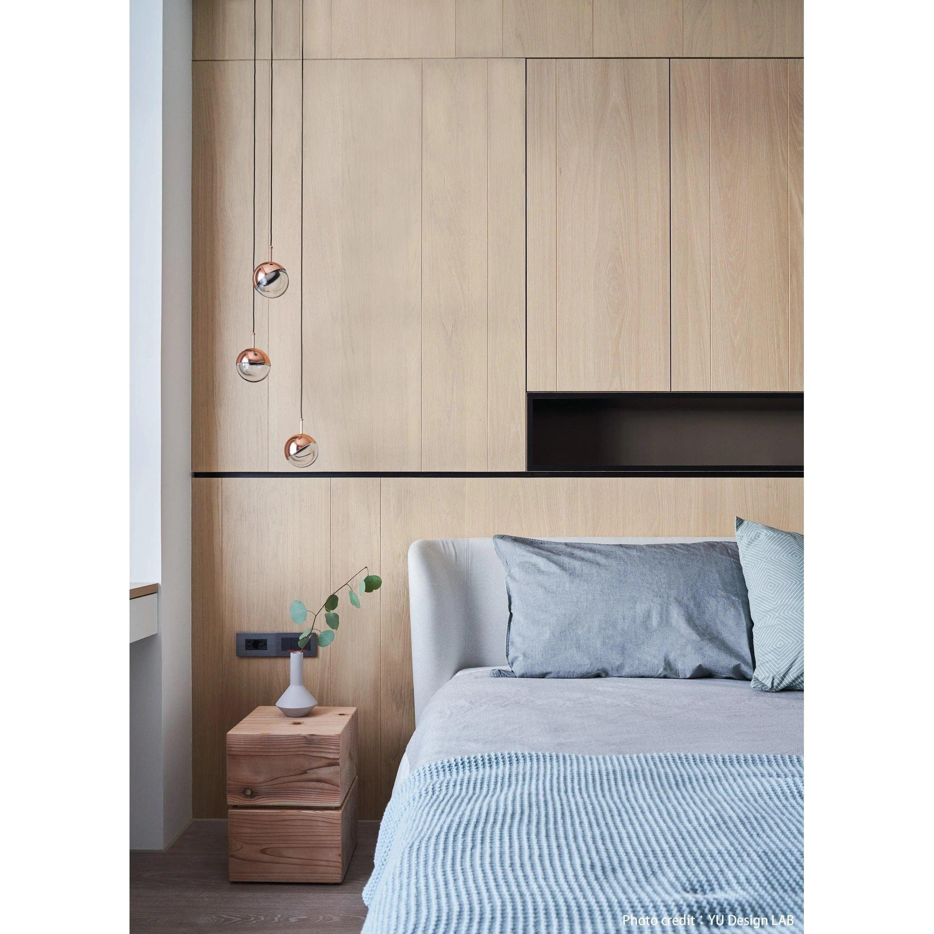 Seed Design - Dora Pendant Light 3 - SLD-1010P3-CPR - Canada Light Shop