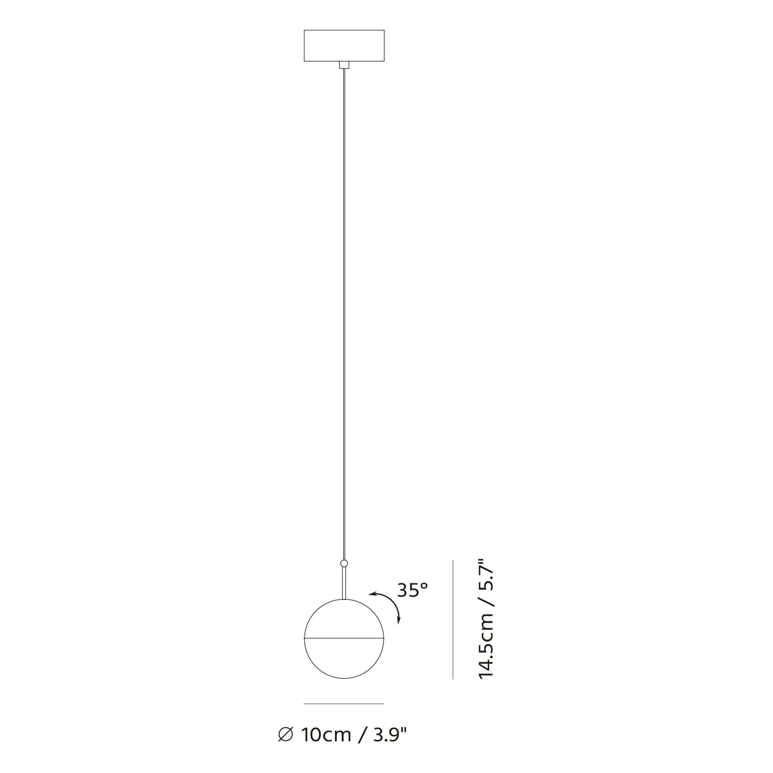 Seed Design - Dora Pendant Light - SLD-1010P-CPR - Canada Light Shop