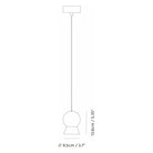 Seed Design - Fuji Pendant Light - SLD-1011P-BK - Canada Light Shop