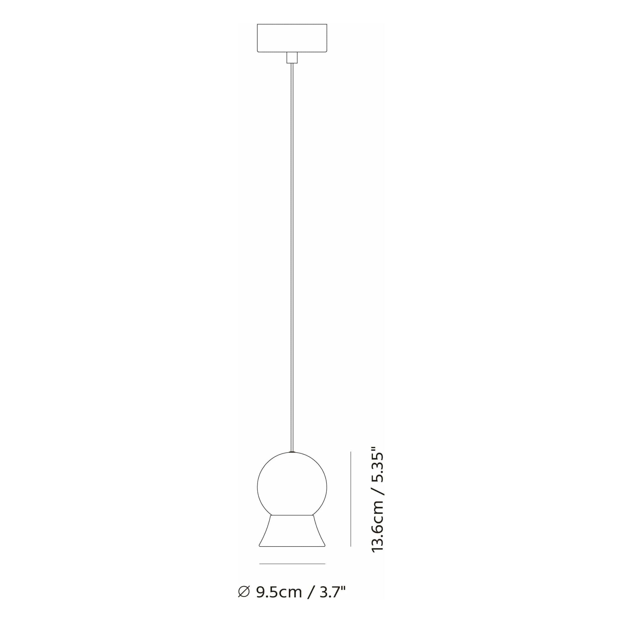 Seed Design - Fuji Pendant Light - SLD-1011P-BK - Canada Light Shop