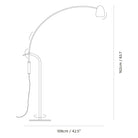 Seed Design - Hercules Floor Lamp - SLD-791FTE-CPR - Canada Light Shop