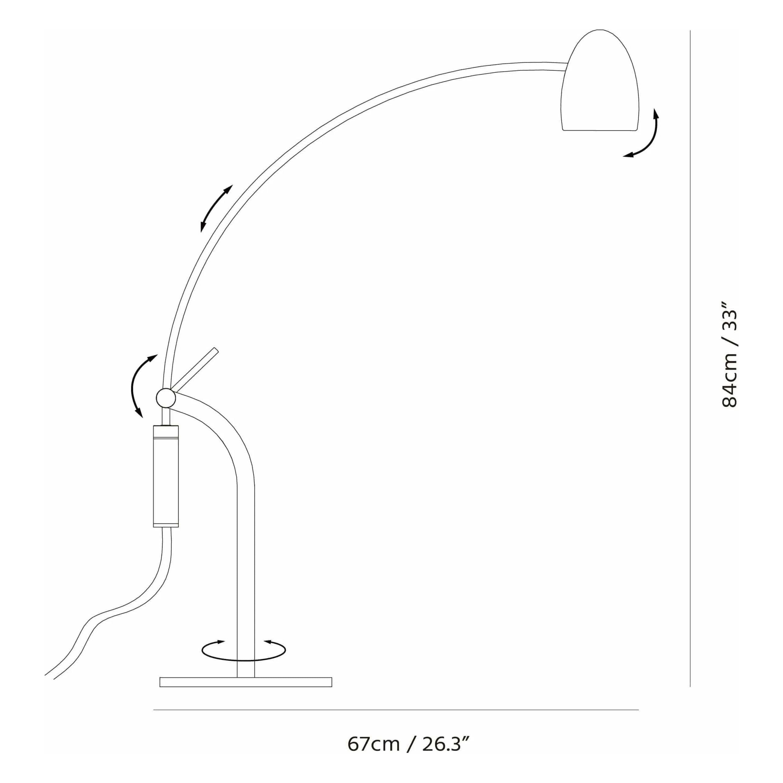 Seed Design - Hercules Table Lamp - SLD-79DTE-CPR - Canada Light Shop