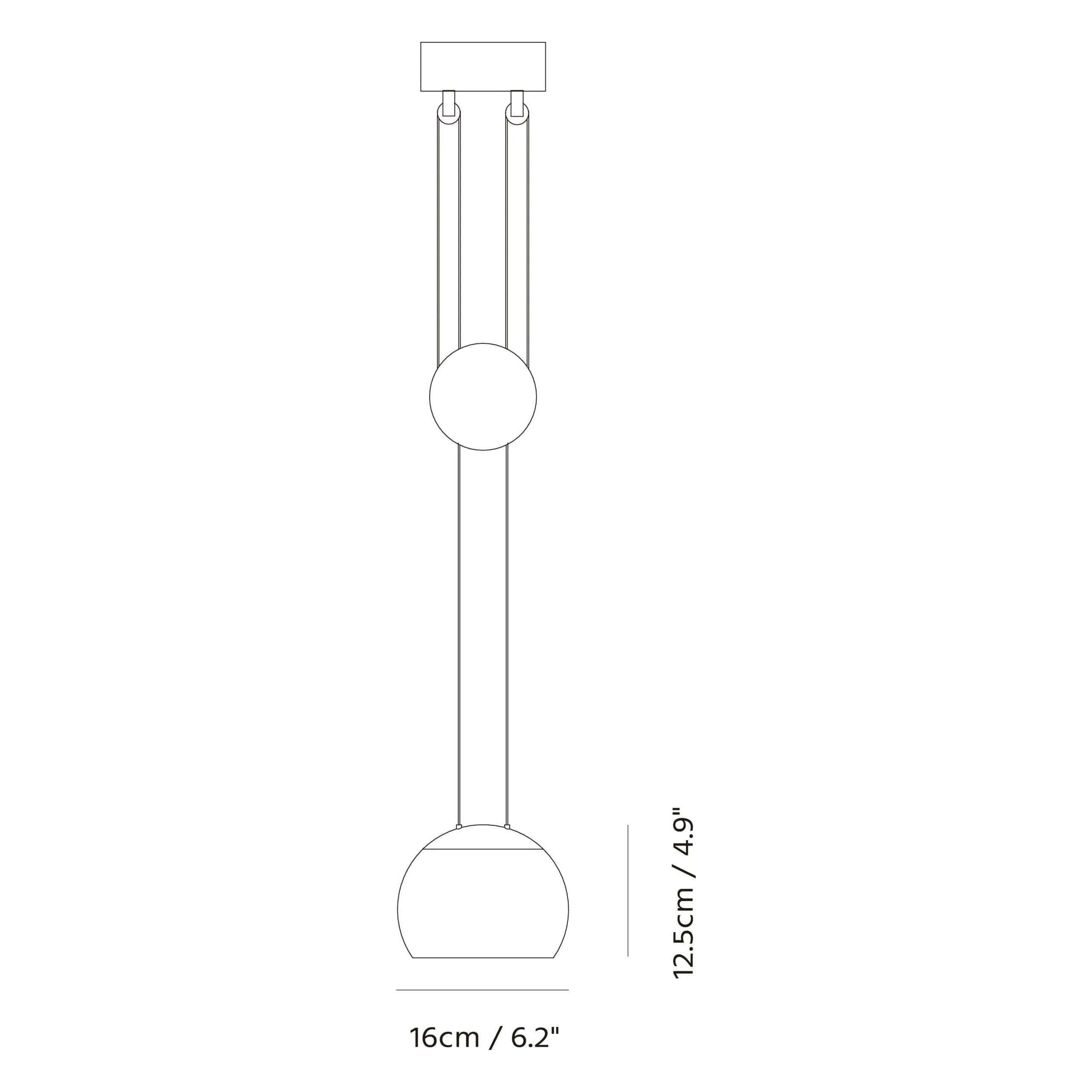 Seed Design - JoJo Pendant Light - SLD-880-CPR - Canada Light Shop