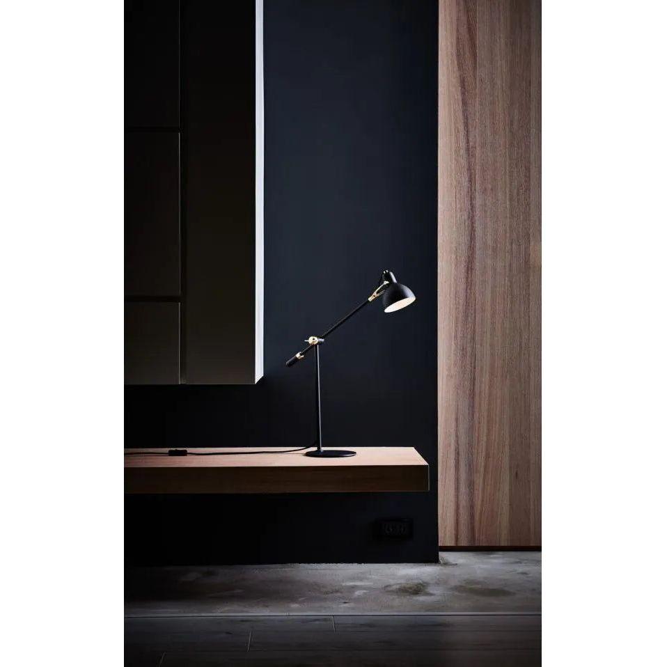 Seed Design - Laito Gentle Table Lamp - SQ-793MDR-BLK - Canada Light Shop