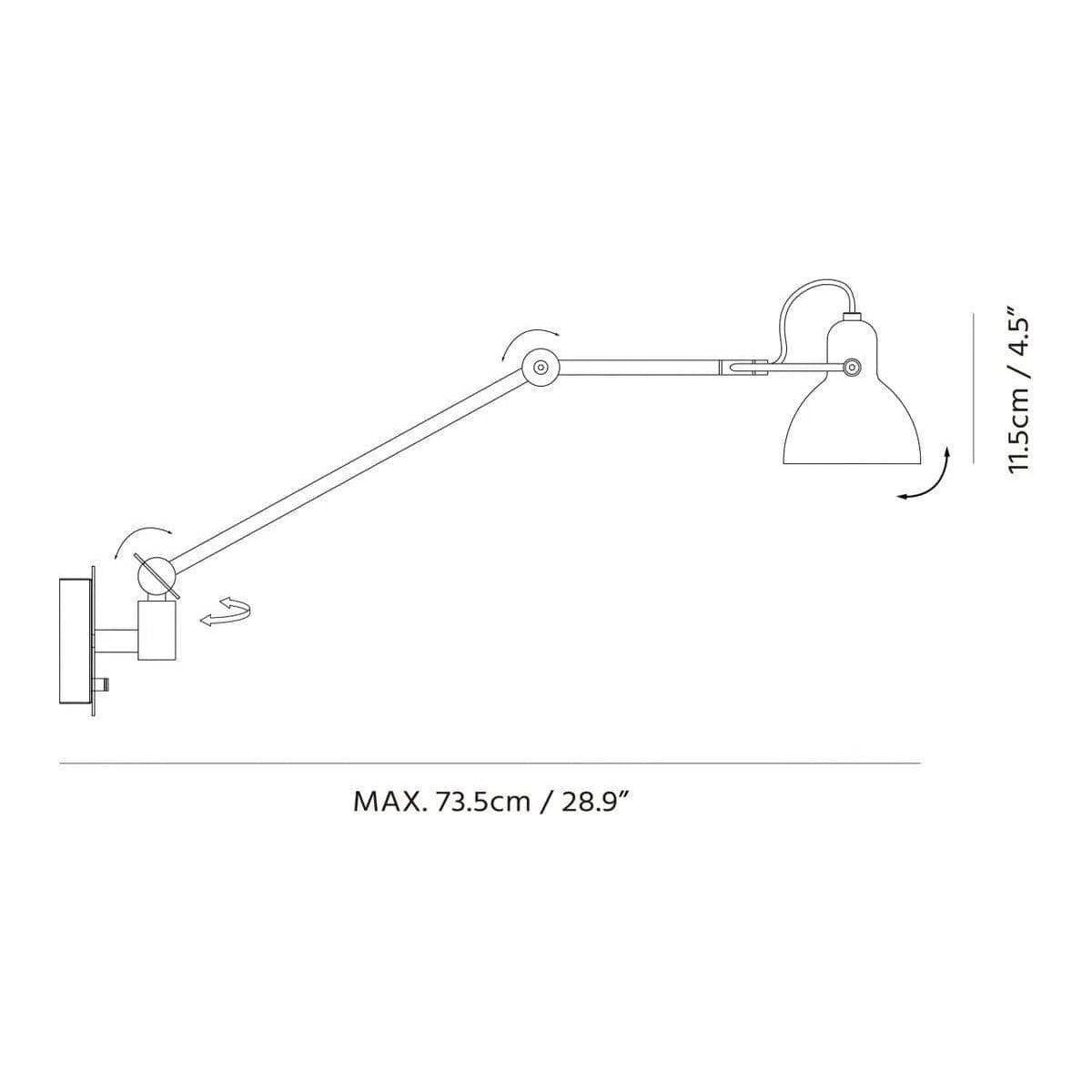 Seed Design - Laito Gentle Wall Lamp - SQ-793MWRL - Canada Light Shop