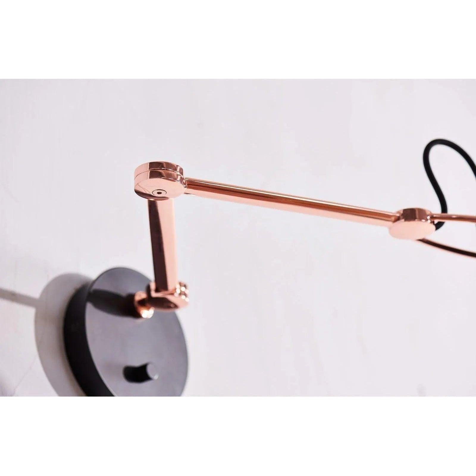 Seed Design - Laito mini Wall Lamp Large - SQ-793MWA-BK - Canada Light Shop