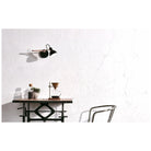 Seed Design - Laito mini Wall Lamp Large - SQ-793MWA-BK - Canada Light Shop