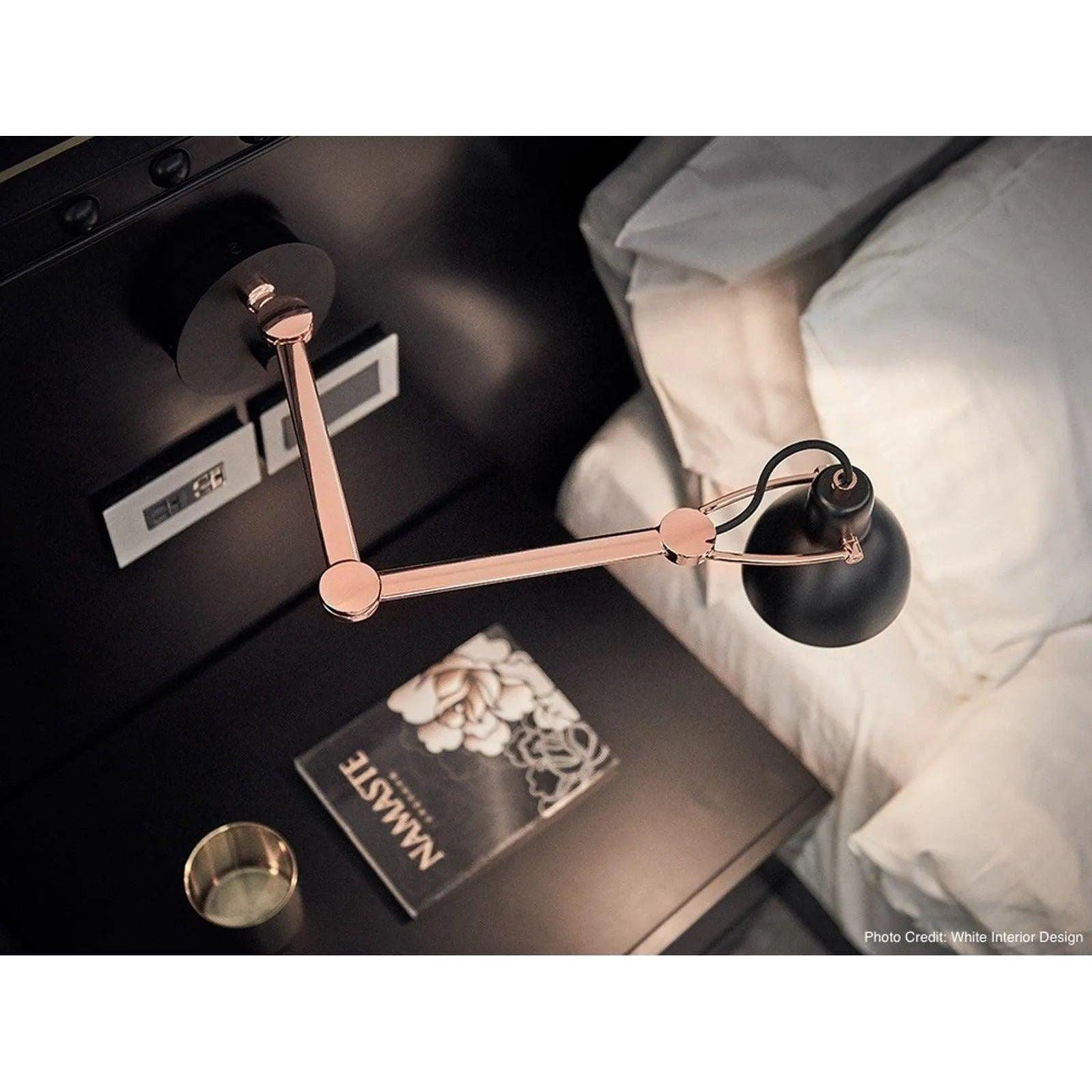 Seed Design - Laito mini Wall Lamp Large - SQ-793MWA-BK - Canada Light Shop