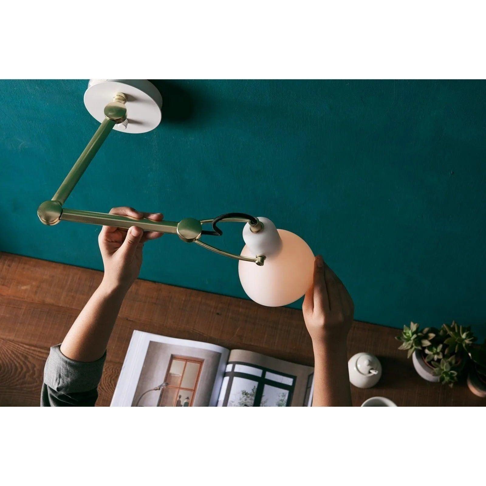 Seed Design - Laito opal Wall Lamp Large - SQ-793WA-GLS - Canada Light Shop