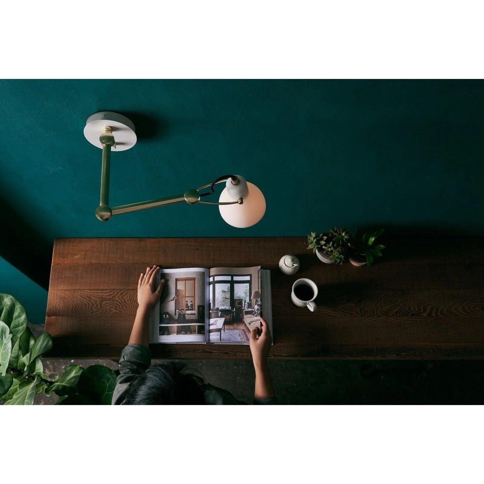 Seed Design - Laito opal Wall Lamp Large - SQ-793WA-GLS - Canada Light Shop