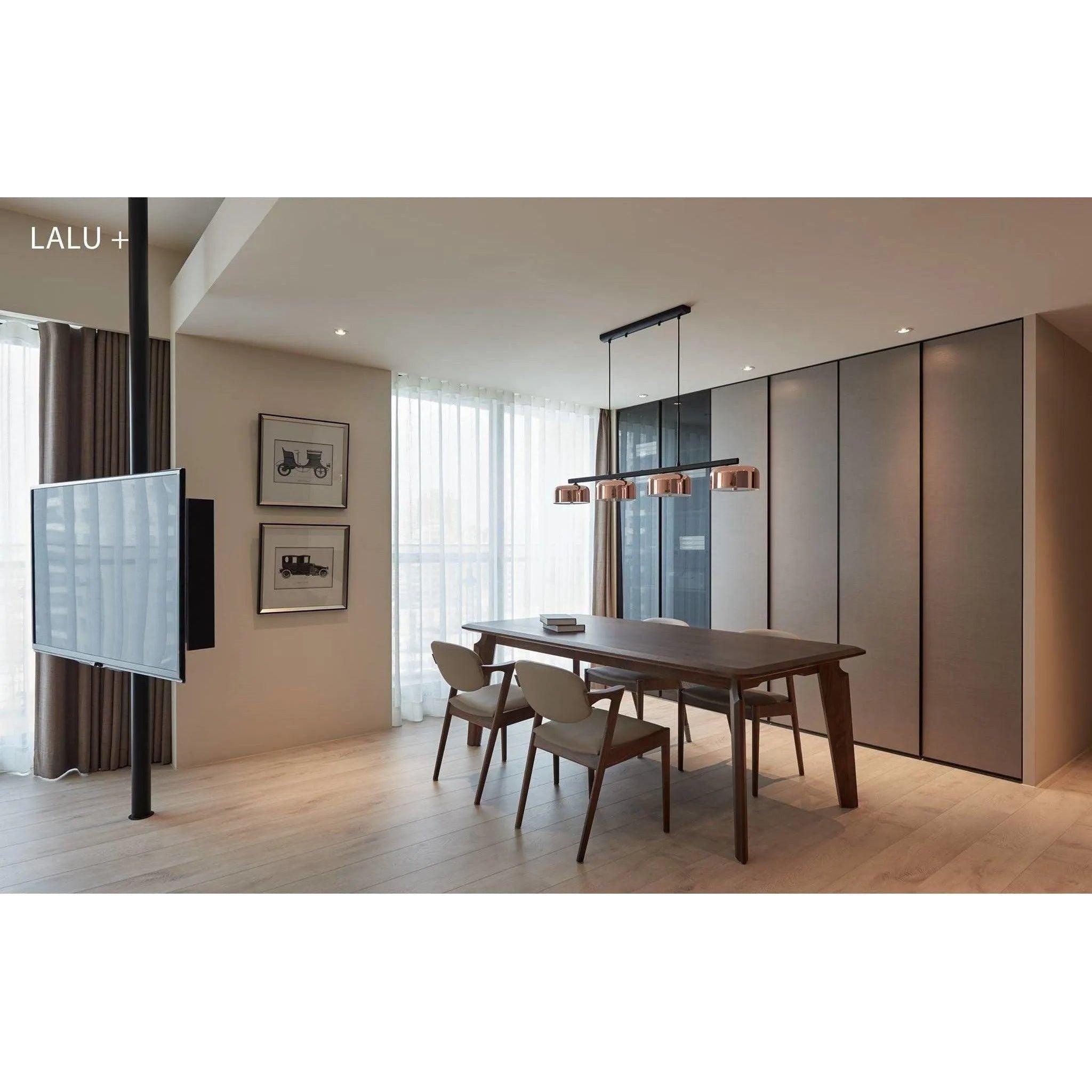 Seed Design - Lalu+ Pendant Light - SQ-250MCTR4-CPR - Canada Light Shop