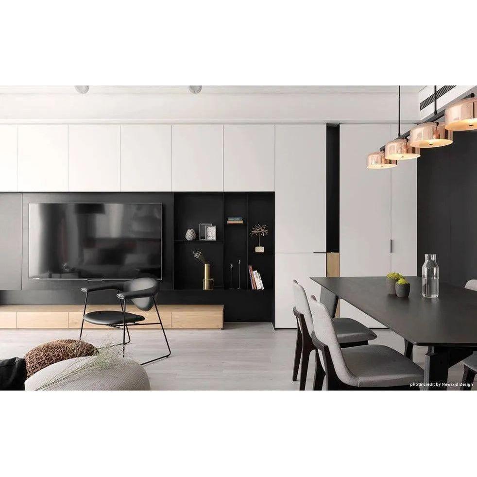 Seed Design - Lalu+ Pendant Light - SQ-250MCTR4-CPR - Canada Light Shop