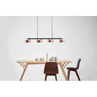 Seed Design - Lalu+ Pendant Light - SQ-250MCTR4-CPR - Canada Light Shop