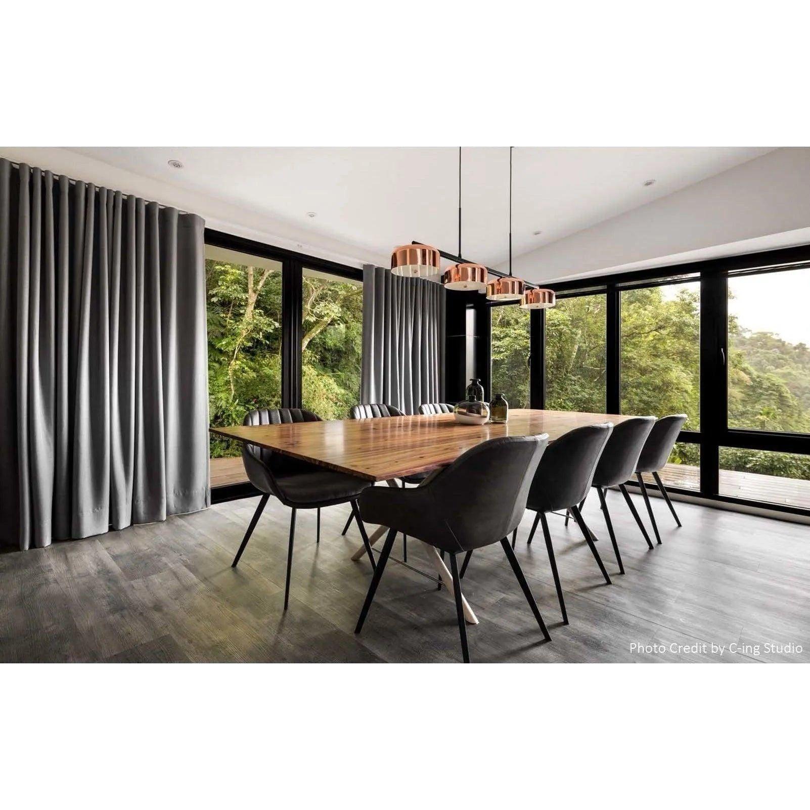 Seed Design - Lalu+ Pendant Light - SQ-250MCTR4-CPR - Canada Light Shop