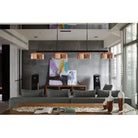 Seed Design - Lalu+ Pendant Light - SQ-250MCTR4-CPR - Canada Light Shop