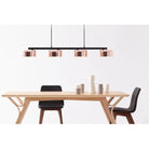 Seed Design - Lalu+ Pendant Light - SQ-250MCTR4-CPR - Canada Light Shop
