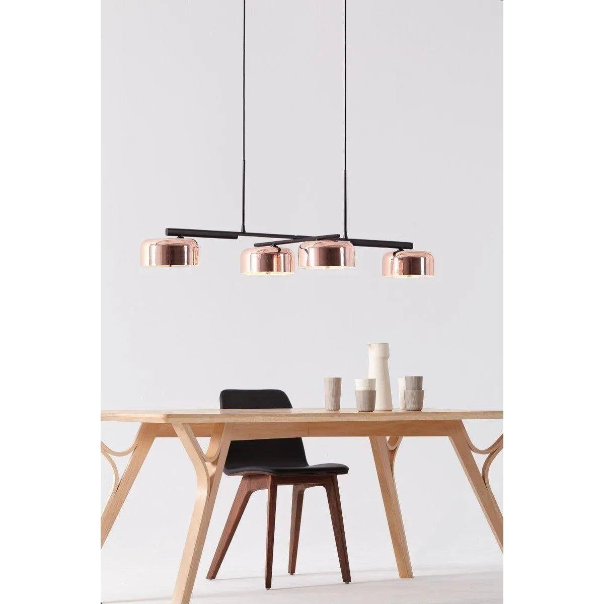 Seed Design - Lalu+ Pendant Light - SQ-250MCTR4-CPR - Canada Light Shop