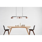 Seed Design - Lalu+ Pendant Light - SQ-250MCTR4-CPR - Canada Light Shop