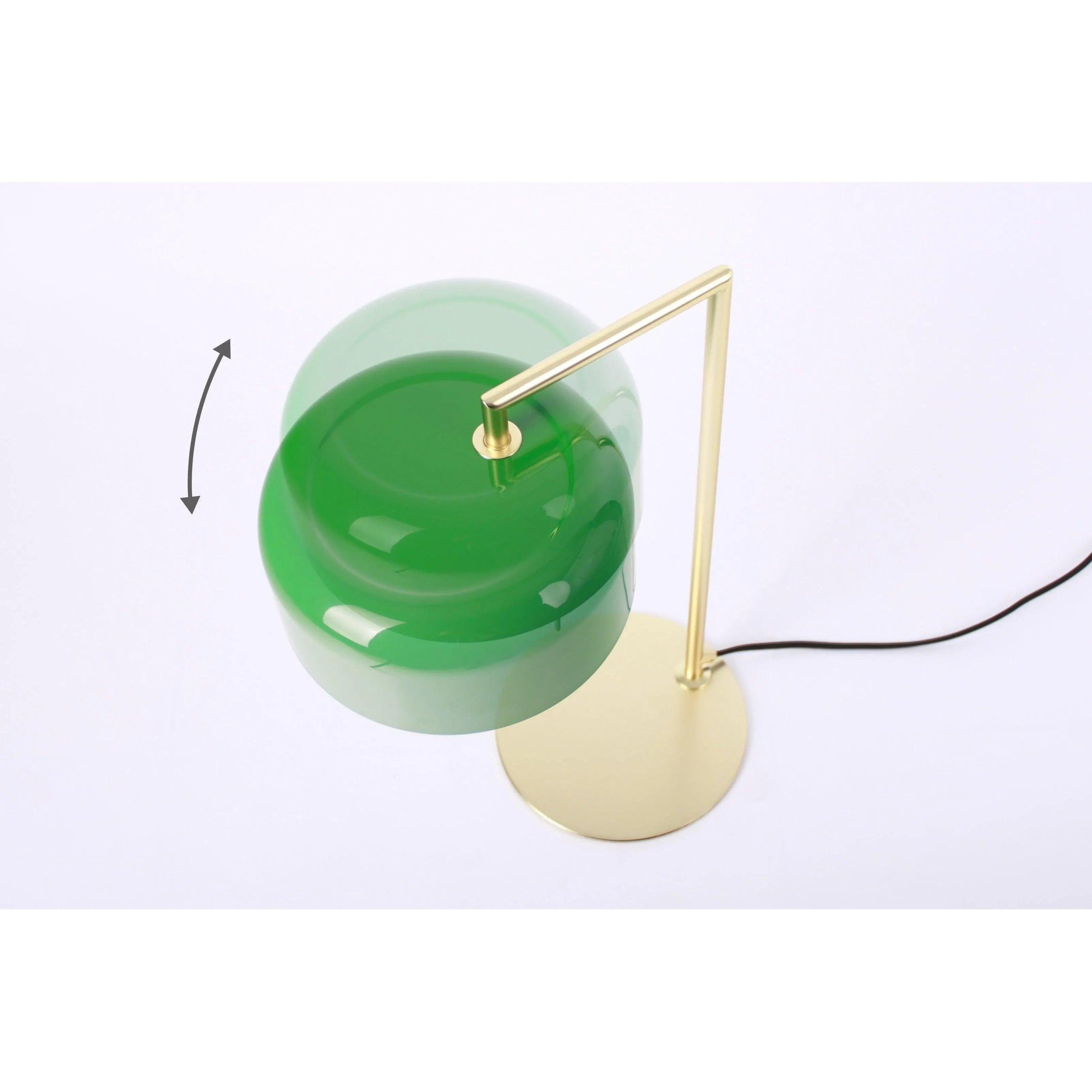 Seed Design - Lalu+ Table Lamp - SQ-250MDR-CPR - Canada Light Shop