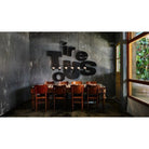 Seed Design - Ling Pendant Light 6 - SLD-80PF6-BK - Canada Light Shop