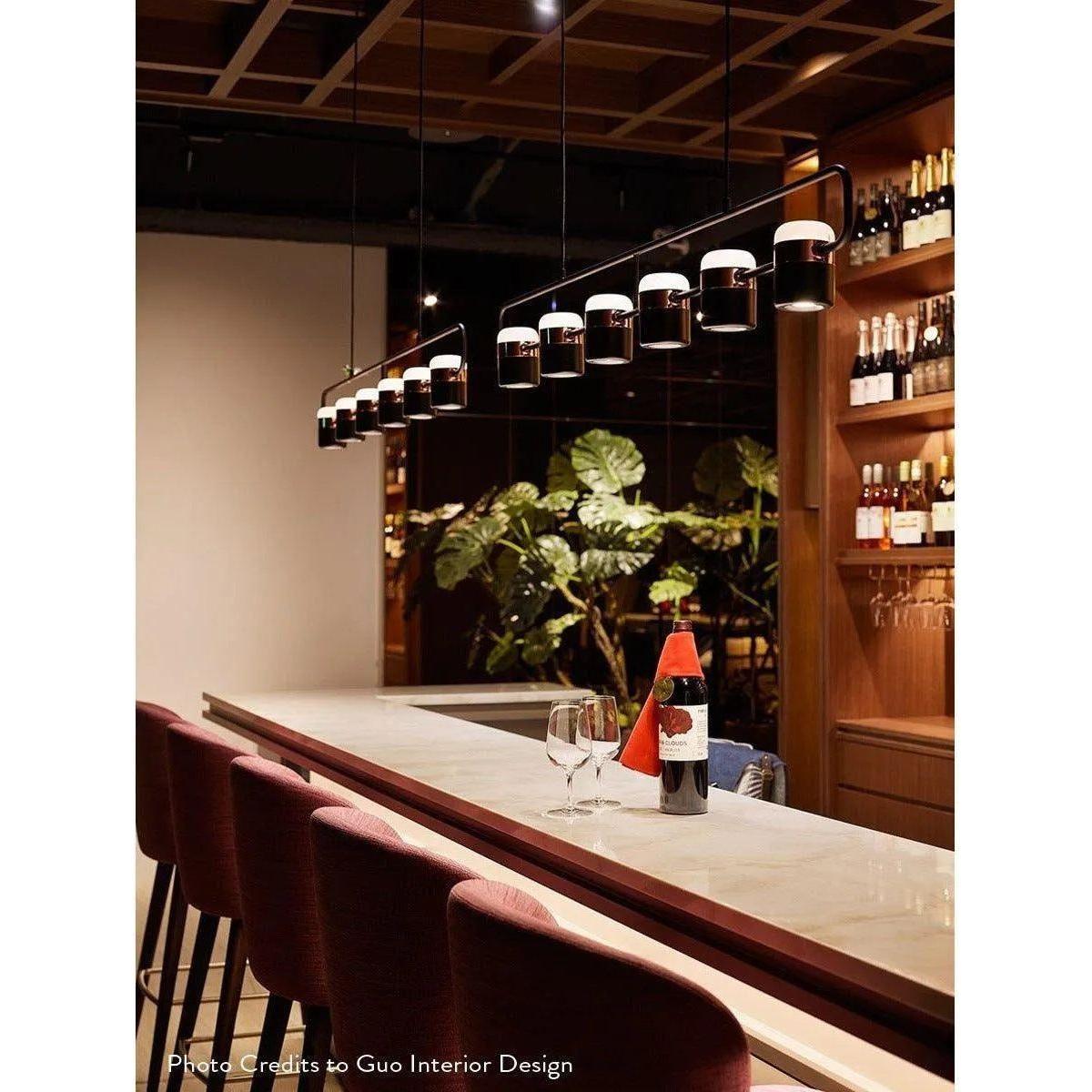 Seed Design - Ling Pendant Light 6 - SLD-80PF6-BK - Canada Light Shop