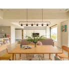 Seed Design - Ling Pendant Light 6 - SLD-80PF6-BK - Canada Light Shop