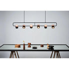 Seed Design - Ling Pendant Light 6 - SLD-80PF6-BK - Canada Light Shop