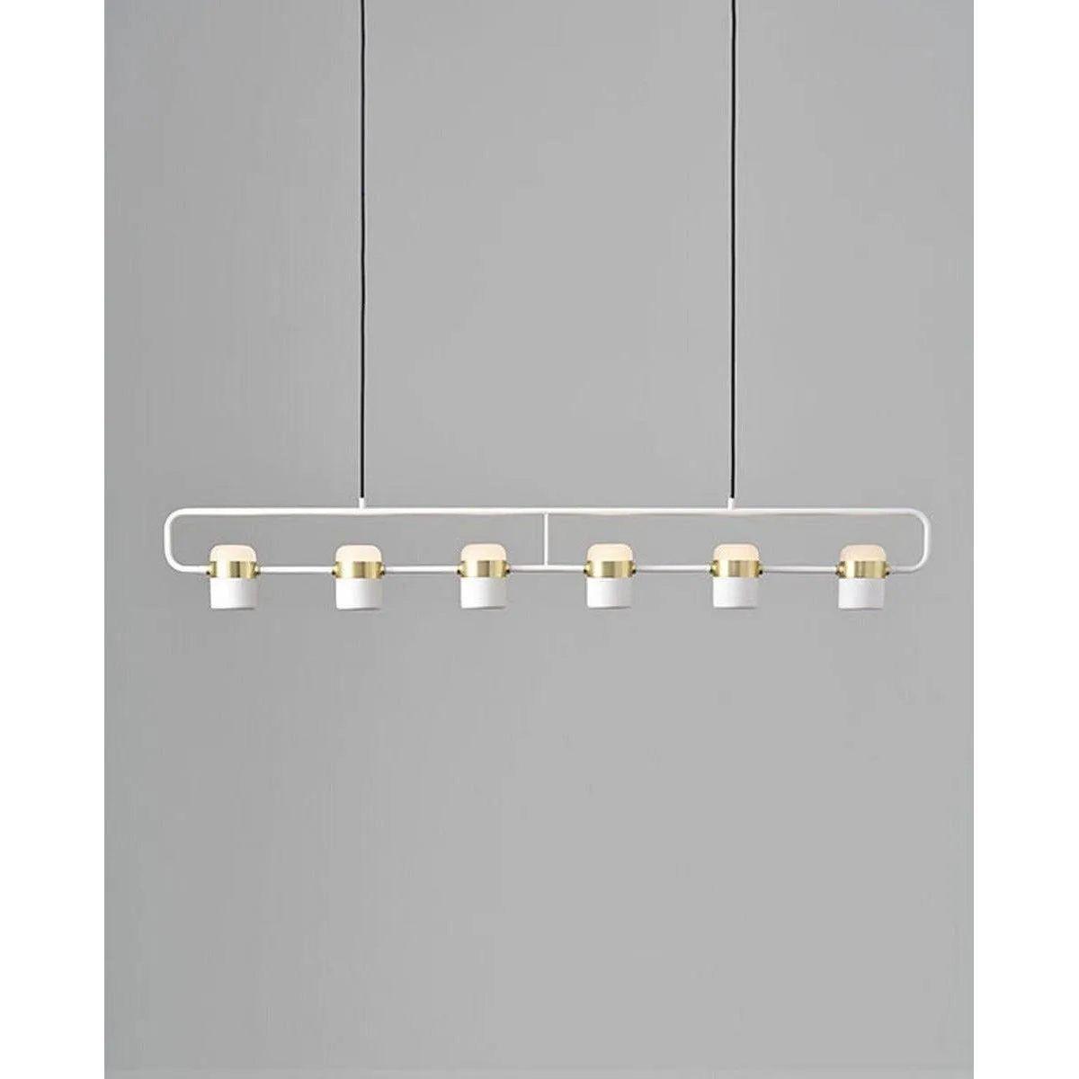 Seed Design - Ling Pendant Light 6 - SLD-80PF6-BK - Canada Light Shop