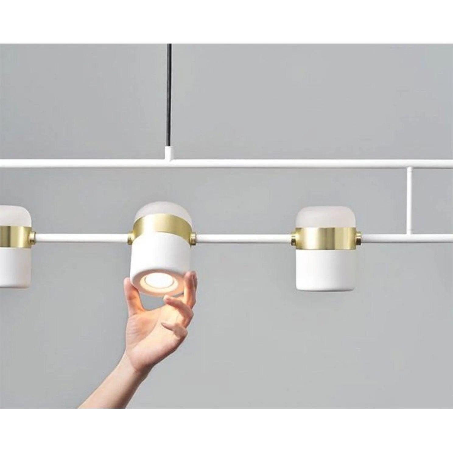 Seed Design - Ling Pendant Light 6 - SLD-80PF6-BK - Canada Light Shop