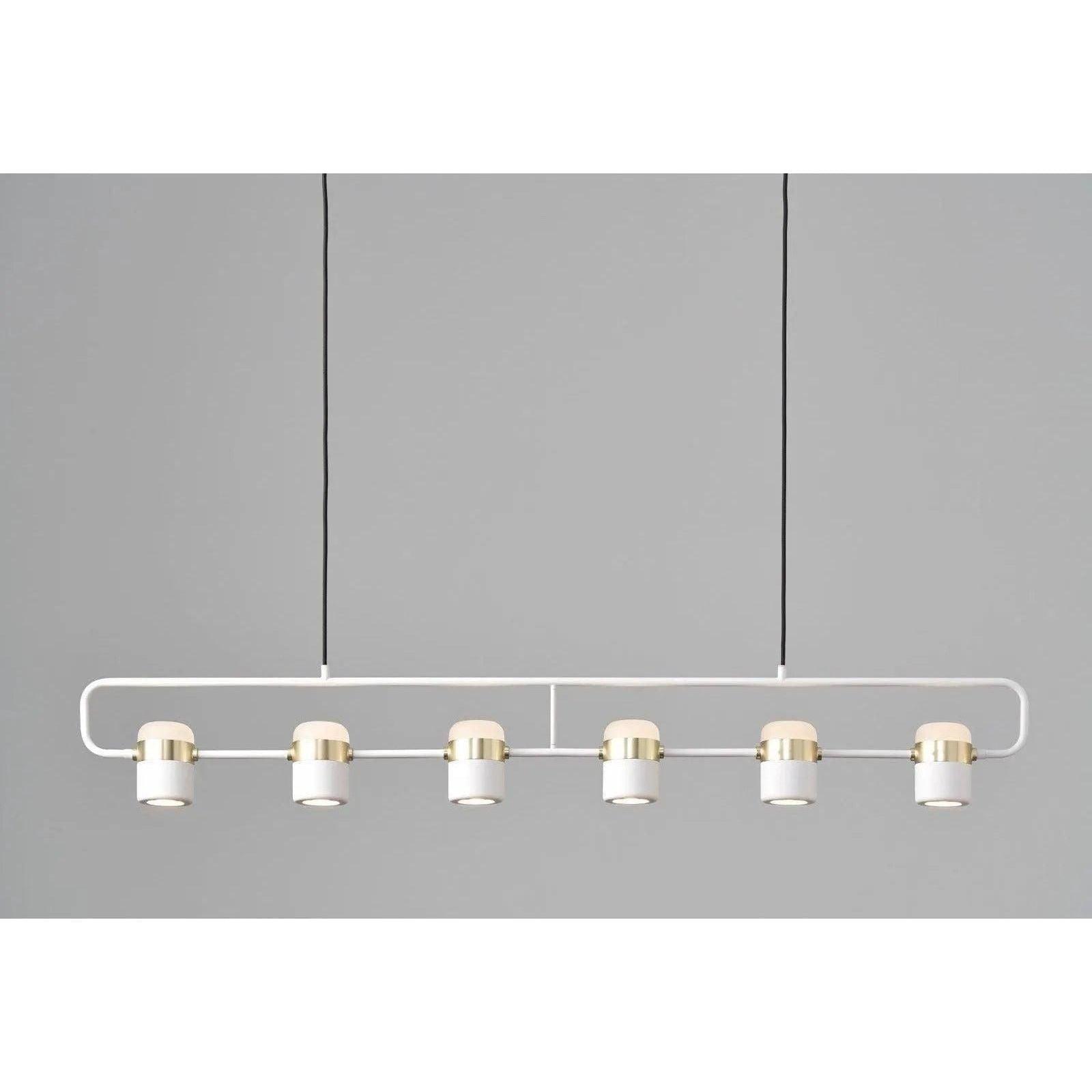 Seed Design - Ling Pendant Light 6 - SLD-80PF6-BK - Canada Light Shop