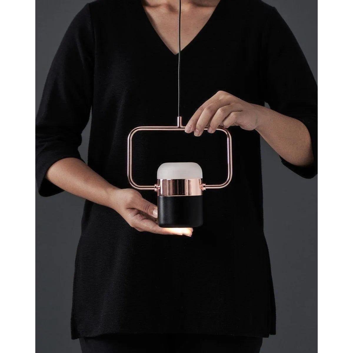 Seed Design - Ling Pendant Light Single H - SLD-80PH-BK - Canada Light Shop