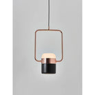 Seed Design - Ling Pendant Light Single V - SLD-80PV-BK - Canada Light Shop
