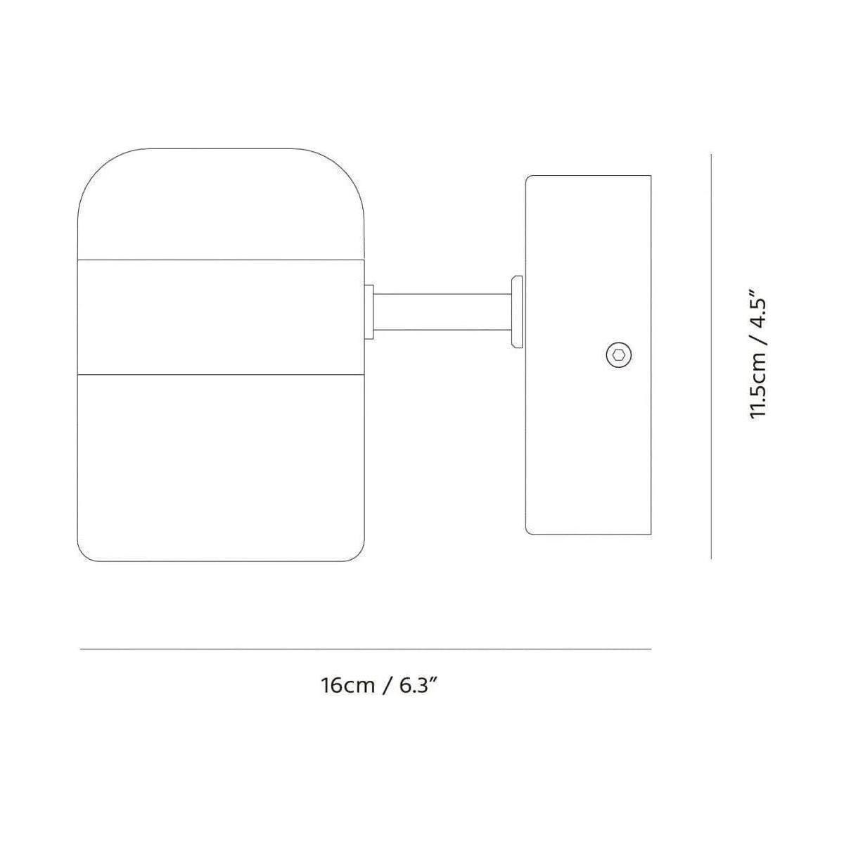 Seed Design - Ling Wall Lamp - SLD-80WTE-WH - Canada Light Shop
