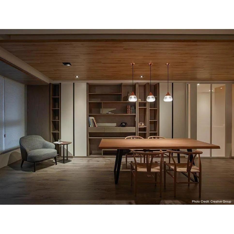 Seed Design - Mist Pendant Light - SQ-8997P-CRM - Canada Light Shop