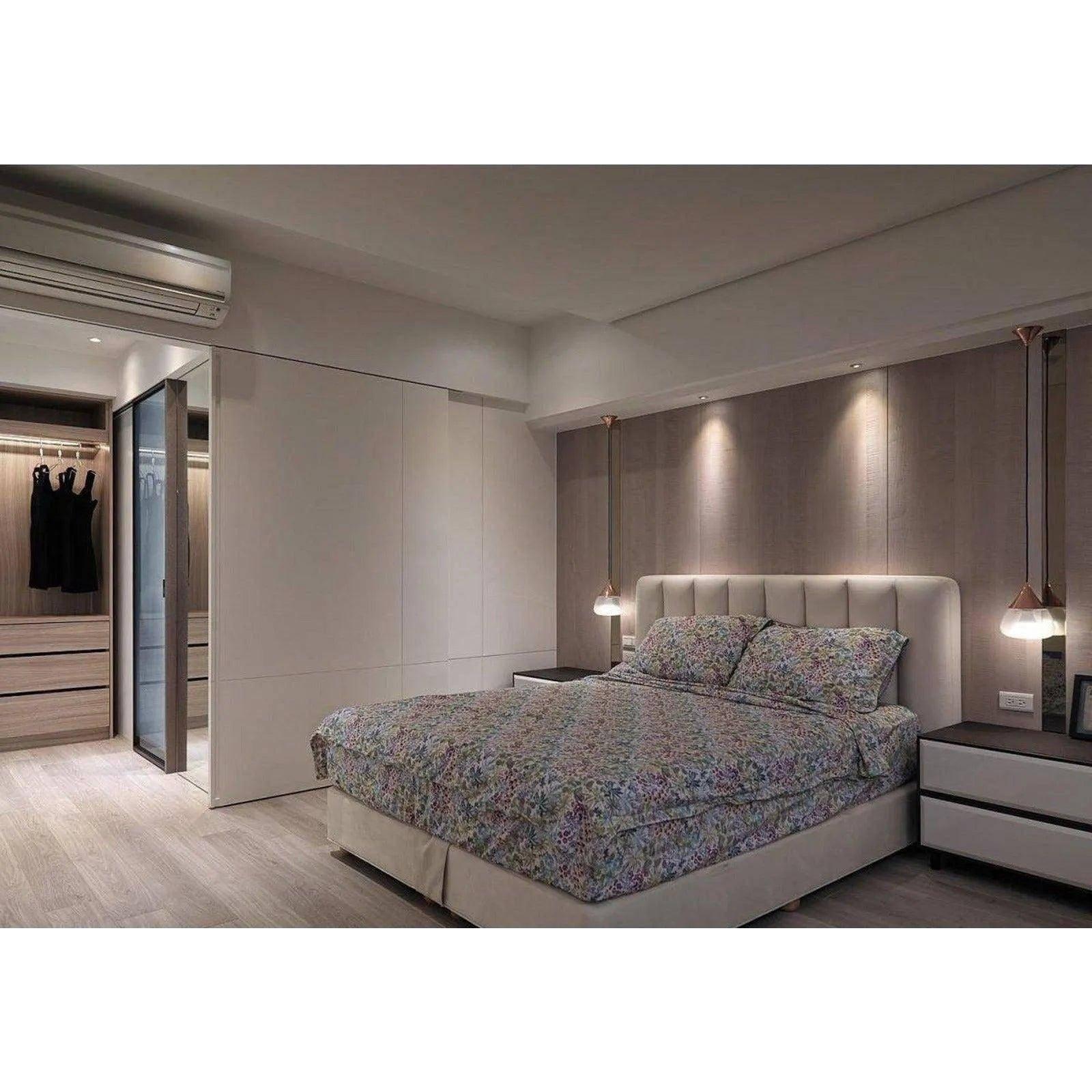 Seed Design - Mist Pendant Light - SQ-8997P-CRM - Canada Light Shop