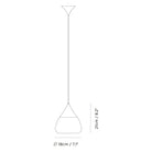 Seed Design - Mist Pendant Light - SQ-8997P-CRM - Canada Light Shop