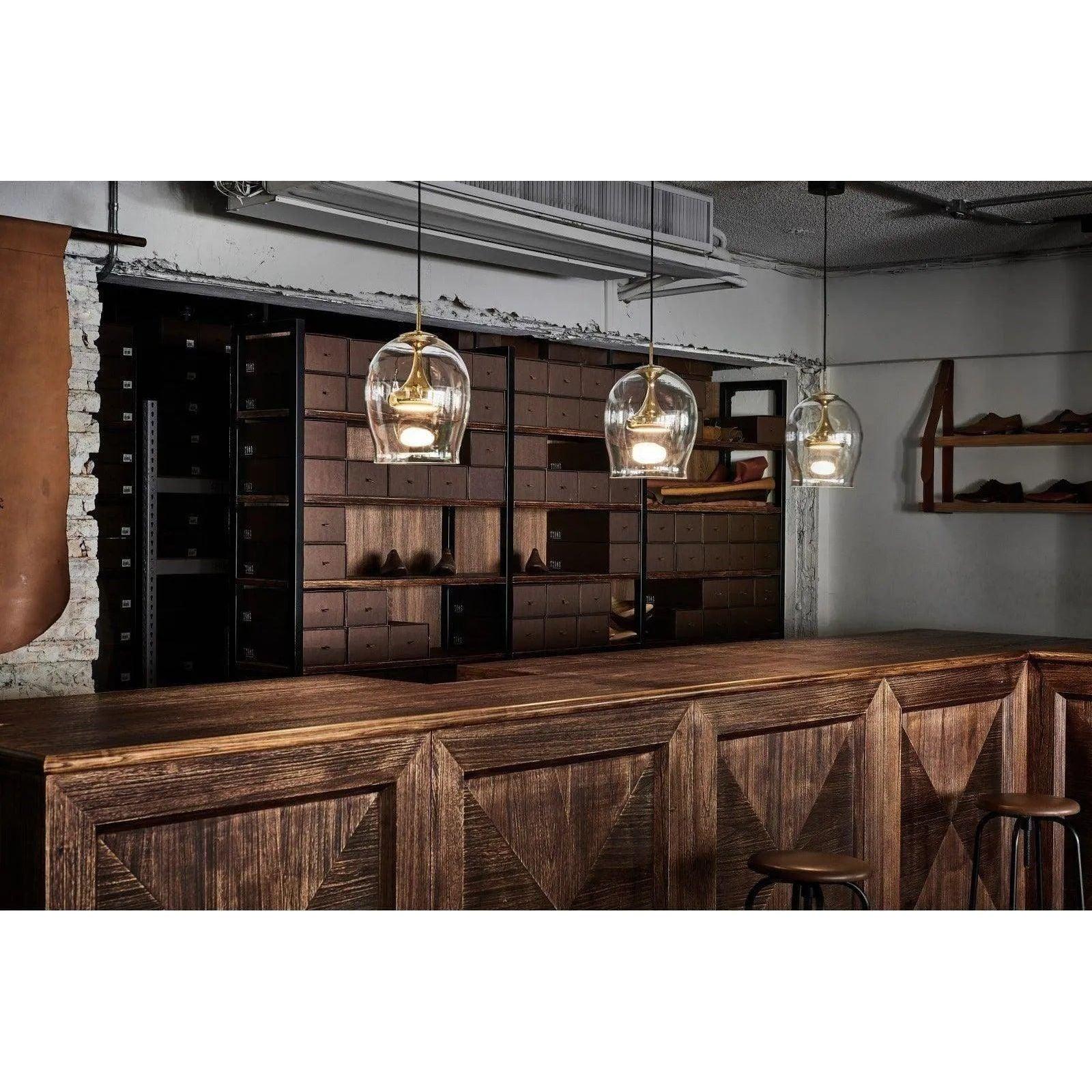 Seed Design - Moai Pendant Light - SLD-201P-BRS - Canada Light Shop