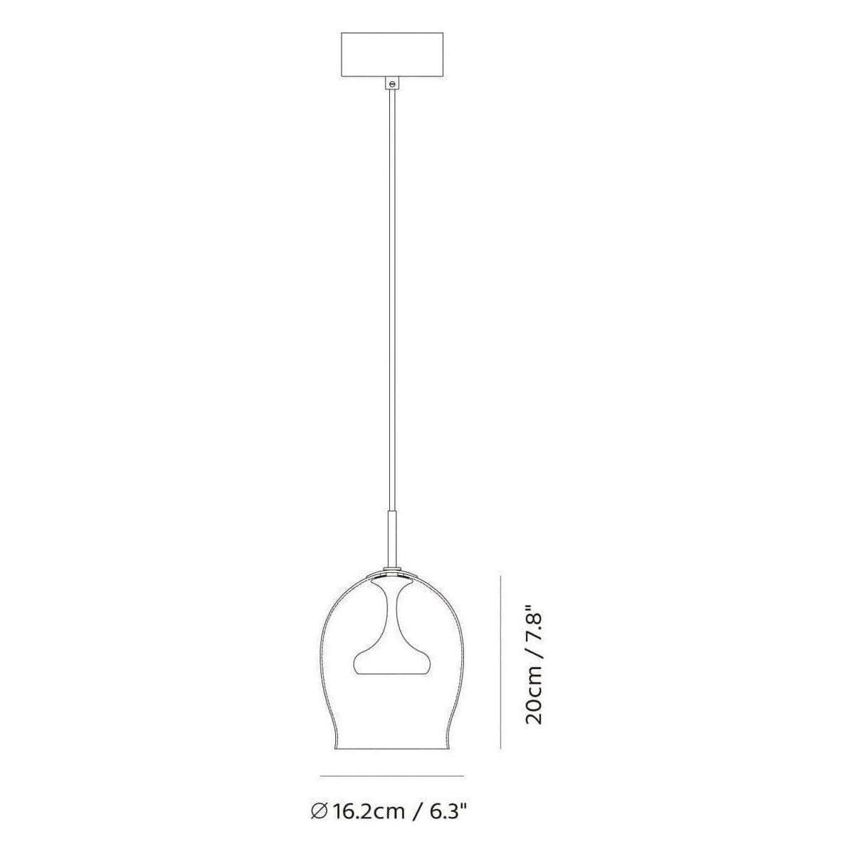 Seed Design - Moai Pendant Light - SLD-201P-BRS - Canada Light Shop