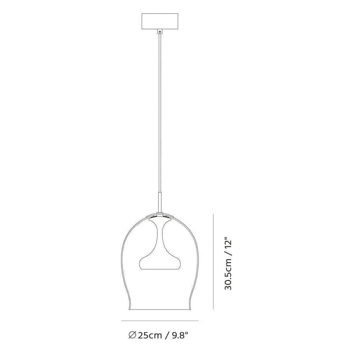 Seed Design - Moai Pendant Light - SLD-201P-BRS - Canada Light Shop