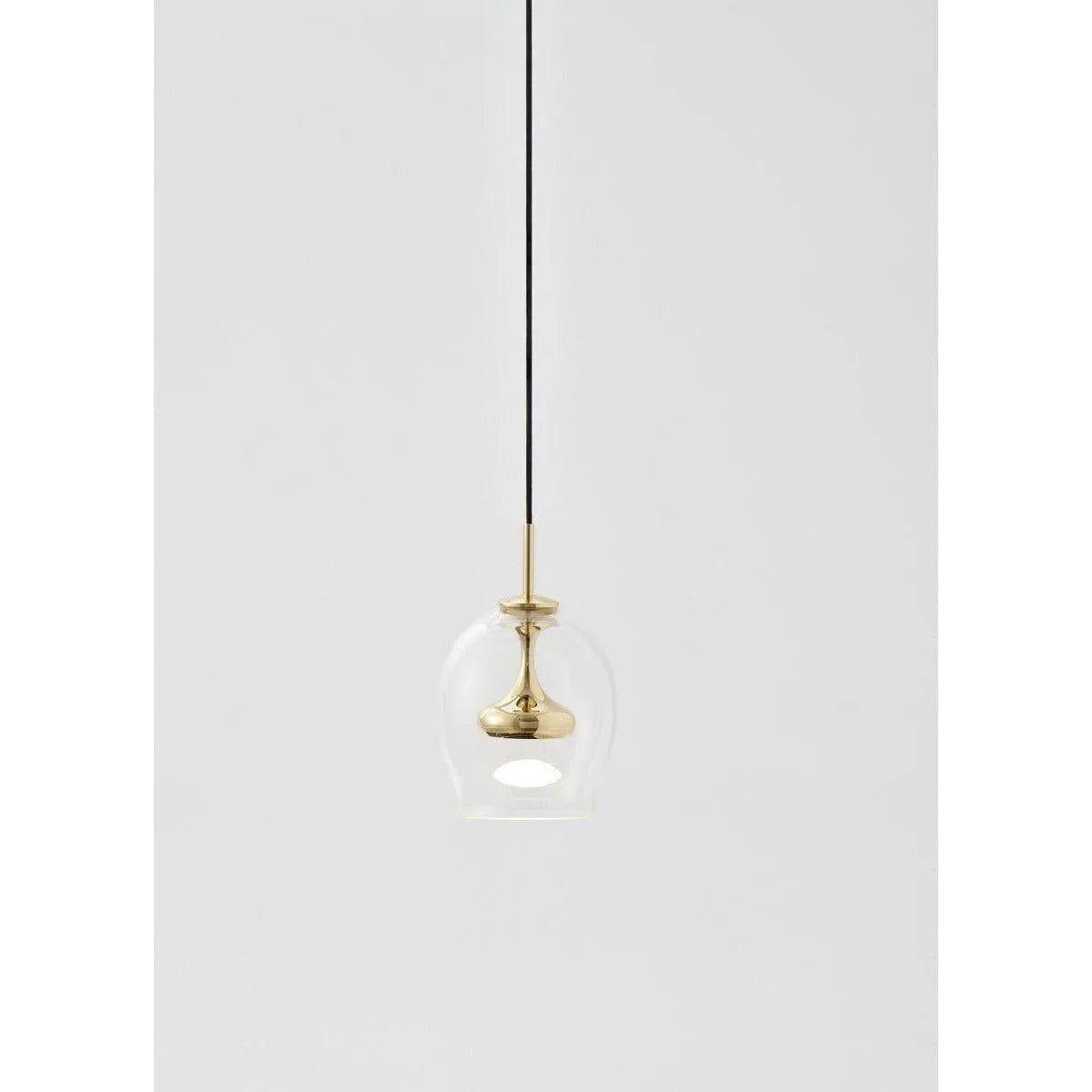 Seed Design - Moai Pendant Light - SLD-201P-BRS - Canada Light Shop