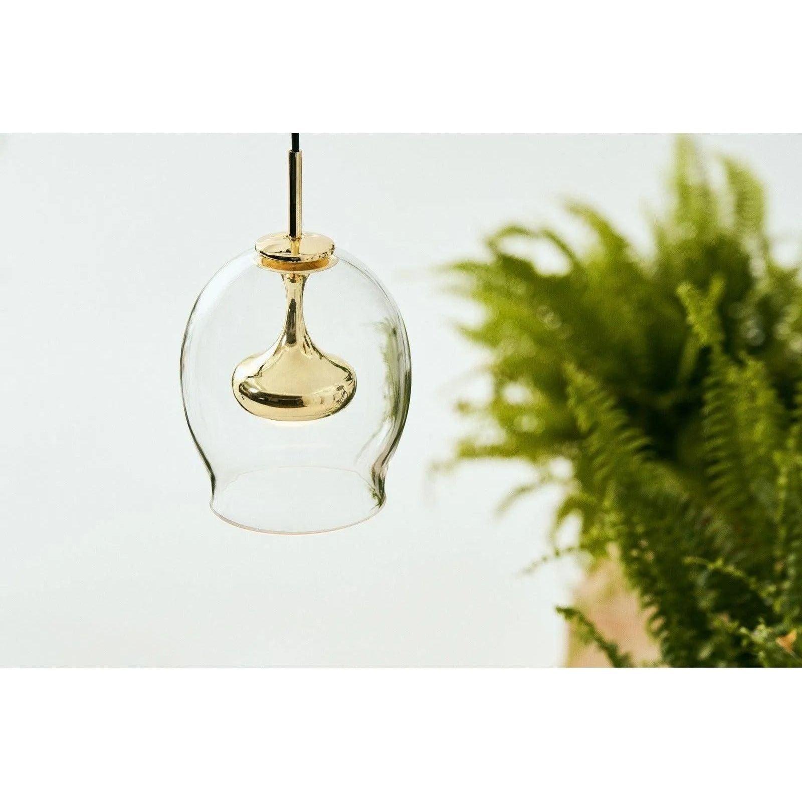 Seed Design - Moai Pendant Light - SLD-201P-BRS - Canada Light Shop