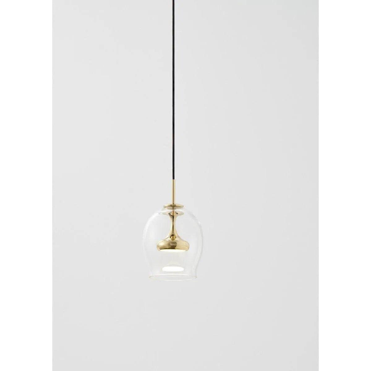 Seed Design - Moai Pendant Light - SLD-304P-BRS - Canada Light Shop