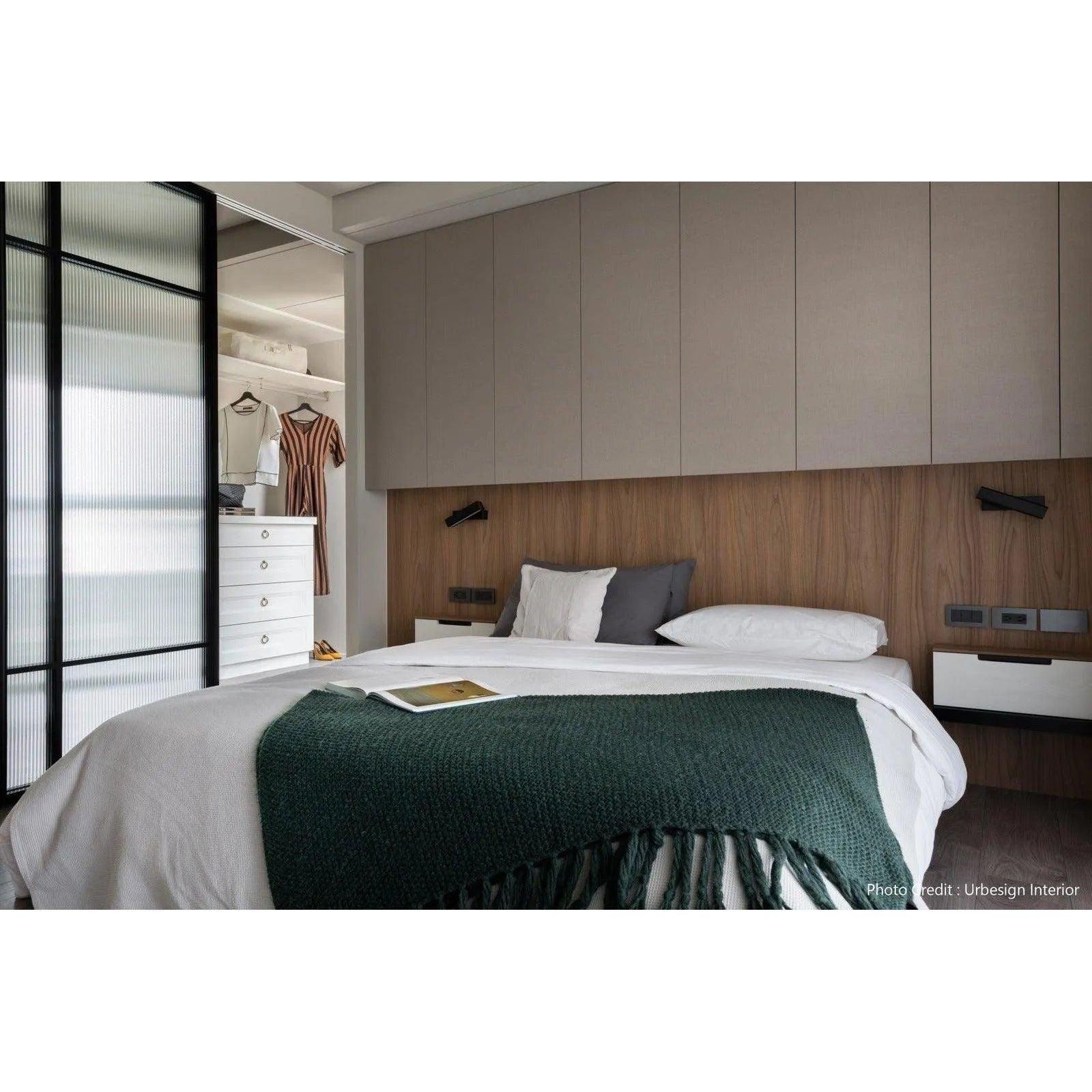 Seed Design - Mumu Wall Lamp - SLD-3981W-BK - Canada Light Shop