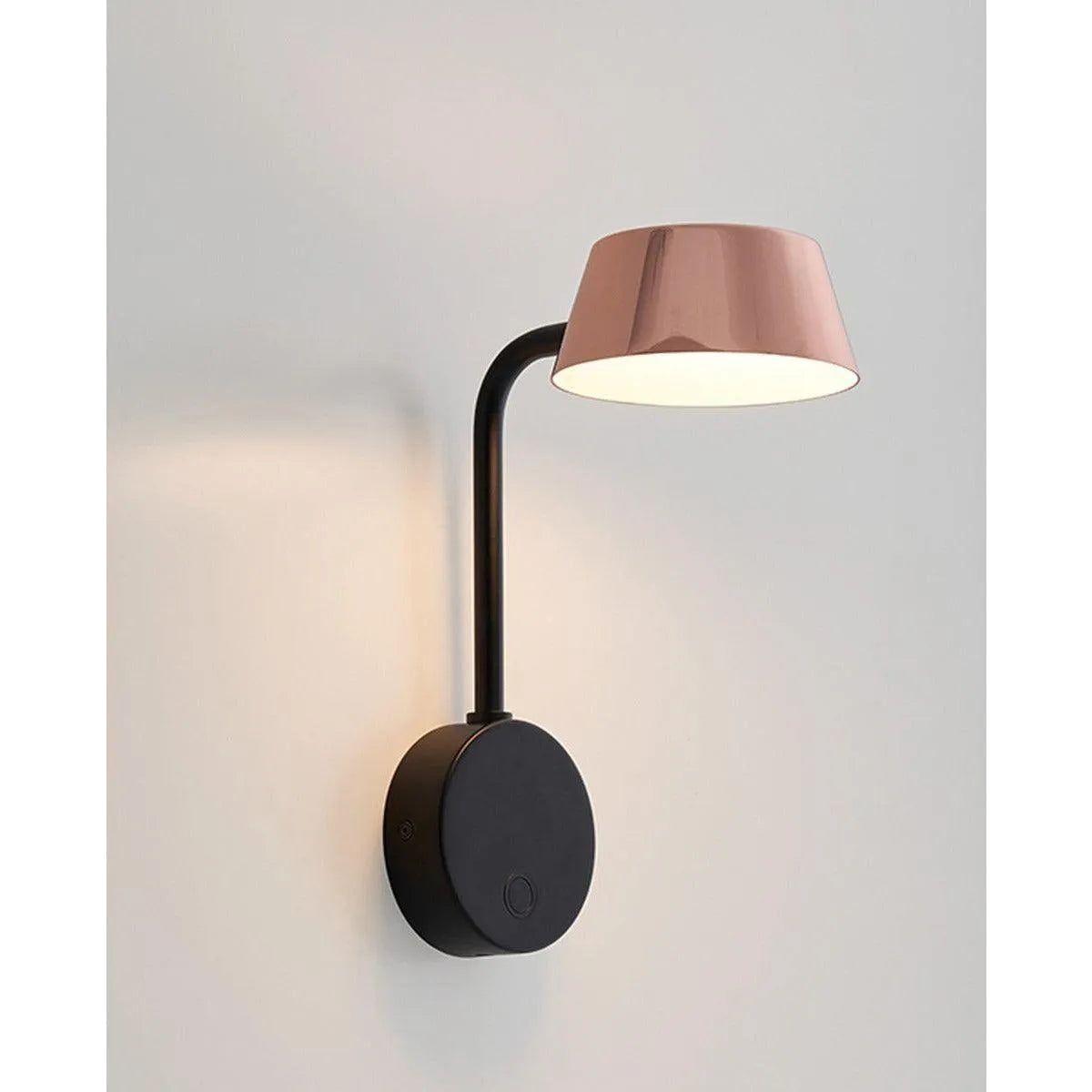 Seed Design - OLO Arm Wall Lamp - SLD-130WUTE-BK - Canada Light Shop