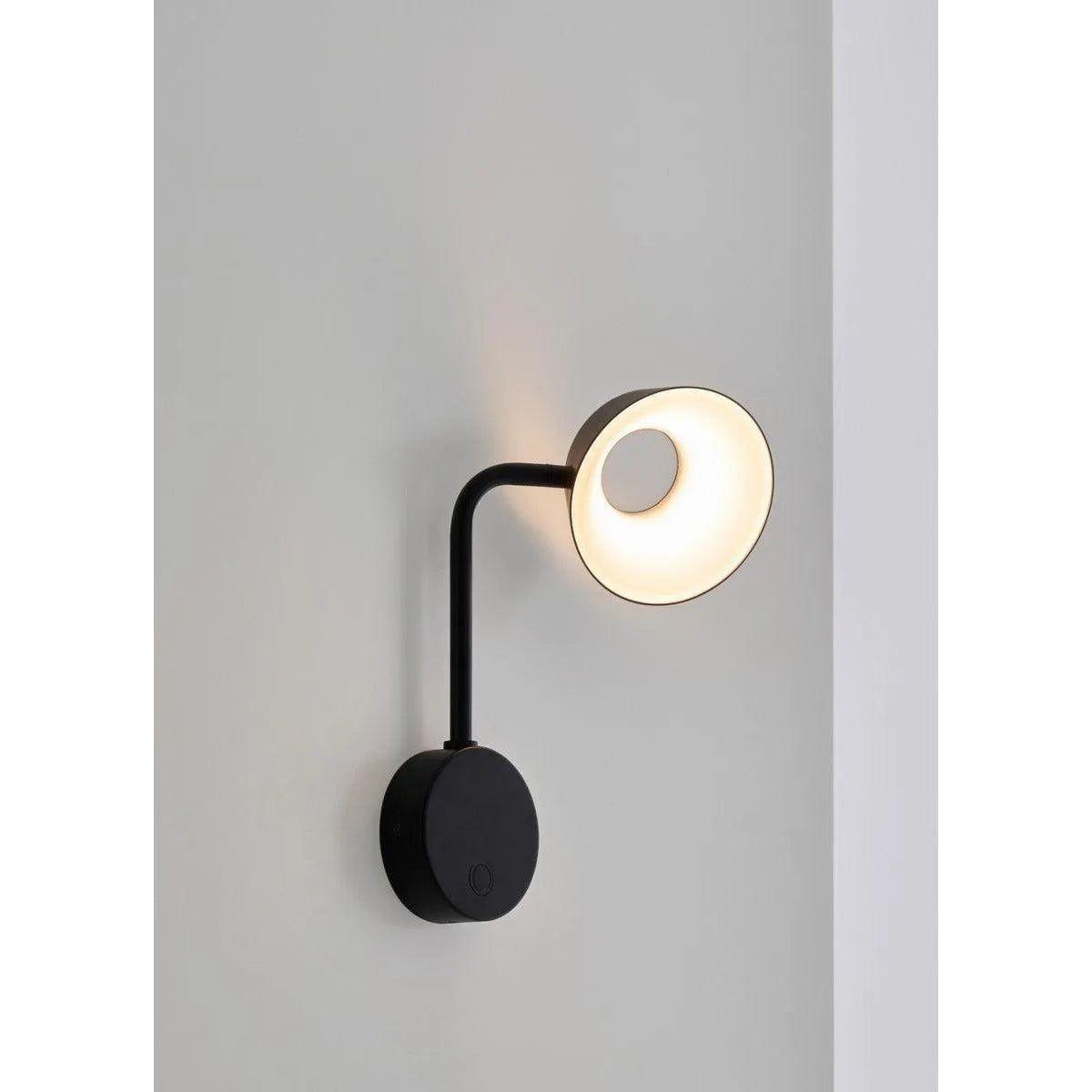 Seed Design - OLO Arm Wall Lamp - SLD-130WUTE-BK - Canada Light Shop