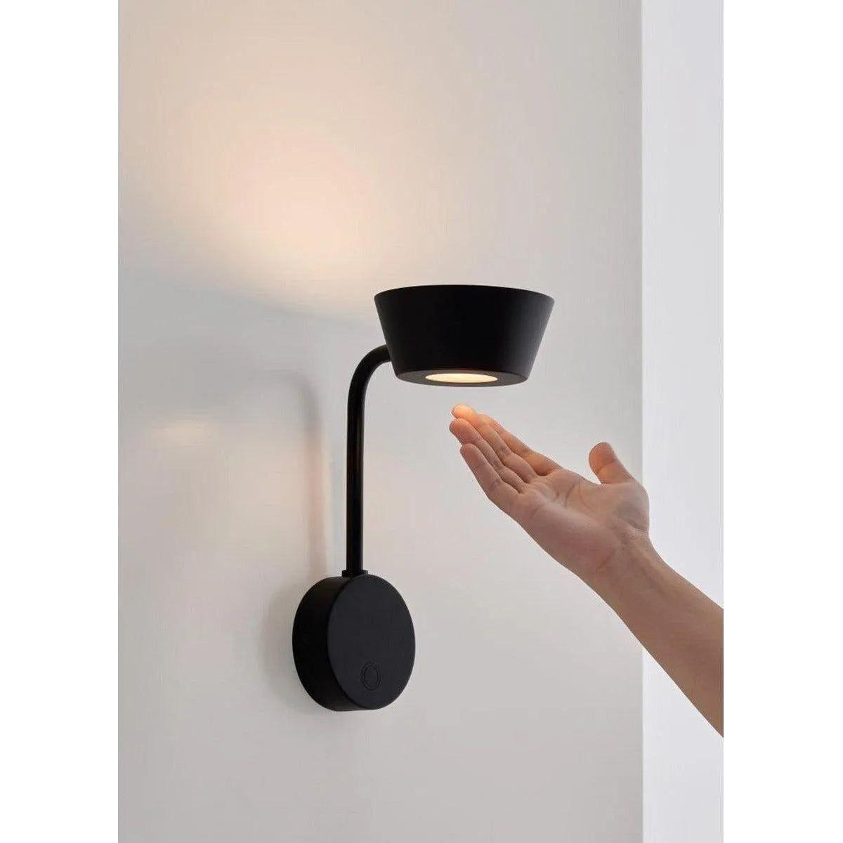 Seed Design - OLO Arm Wall Lamp - SLD-130WUTE-BK - Canada Light Shop