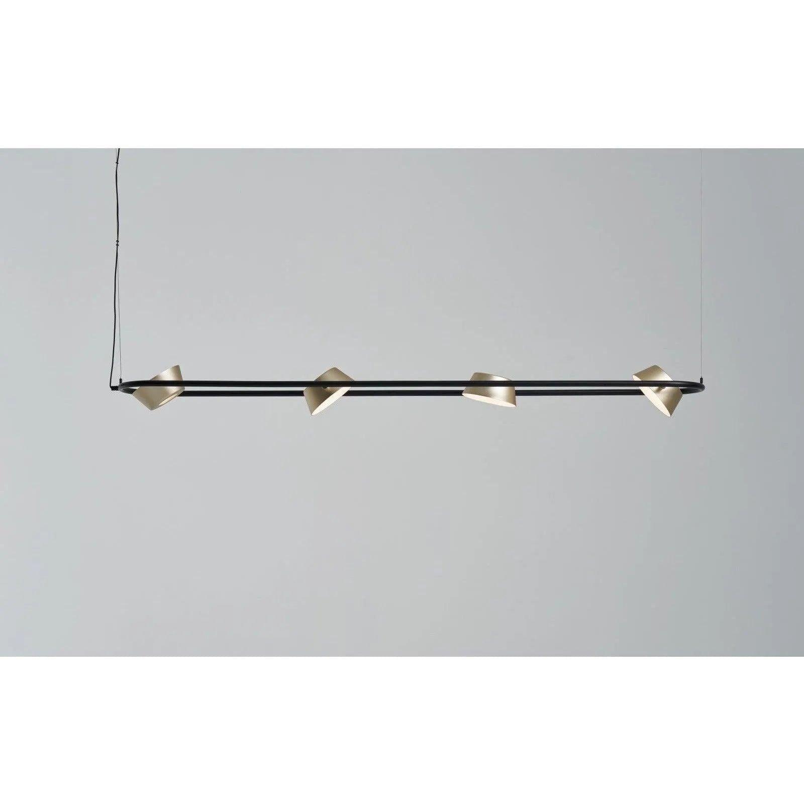 Seed Design - OLO Linear Pendant Light - SLD-130PL4-BK - Canada Light Shop