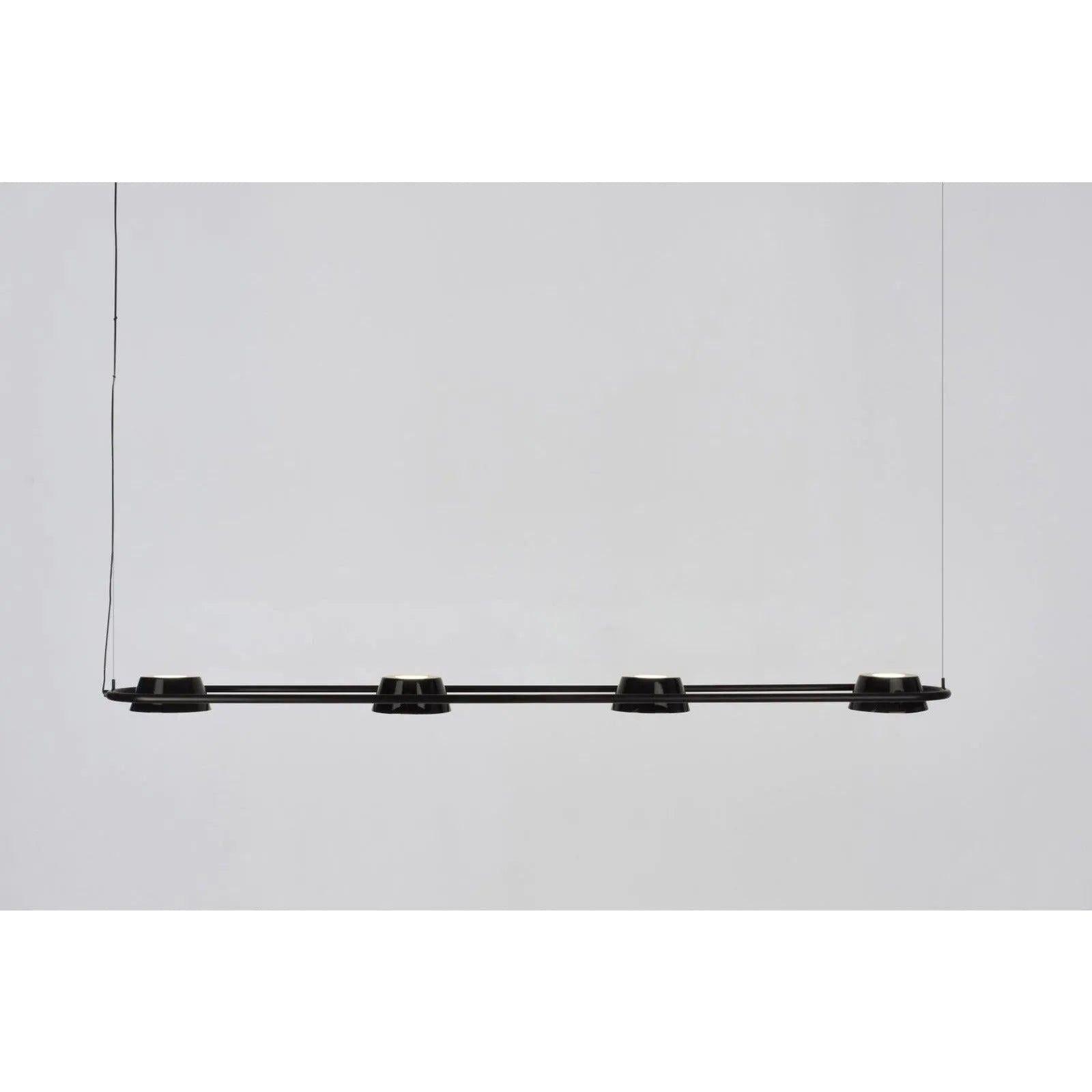 Seed Design - OLO Linear Pendant Light - SLD-130PL4-BK - Canada Light Shop