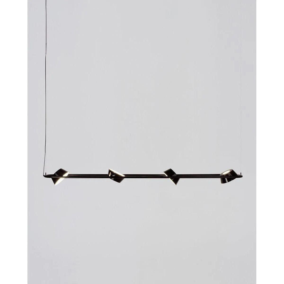 Seed Design - OLO Linear Pendant Light - SLD-130PL4-BK - Canada Light Shop